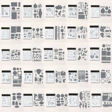 Flower Animals Bottle Metal Cutting Dies Stamp DIY Scrapbooking Paper Card Craft