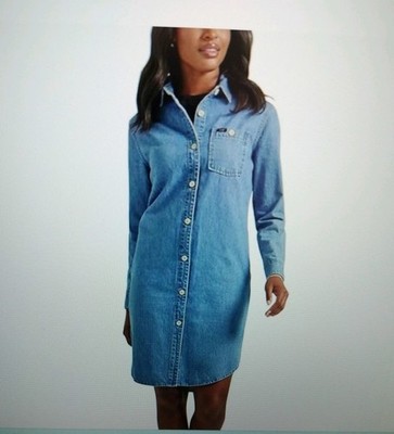 Lee Women's Legendary All Purpose Long Sleeve Denim Dress.