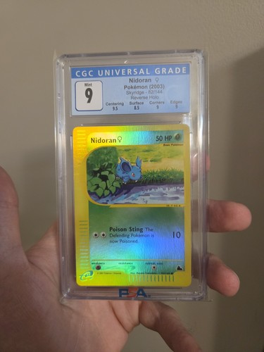Nidoran ♀ graded CGC 9 for sale on eBay