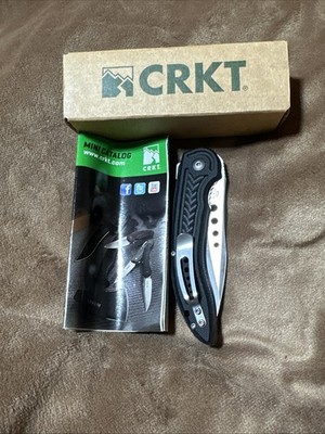CRKT 5340 Flavio Carajas Ikoma Design Black G10 3.12  Sandvik Satin IKBS Pivot