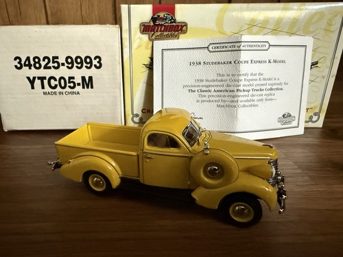 At Auction: Matchbox YTC05-M 1:43 scale 1938 Studebaker Coupé Express