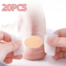 20pcs Gel Grip Heel Protector Adhesive Foot Patches Blister Pads Heel Liner