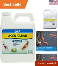 POND ACCU-CLEAR Pond Water Clarifier 32-Ounce Bottle