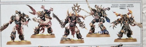 Brand New  Possessed Chaos Space Marines NO BOX  40K Daemon Astartes   Free Ship