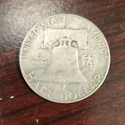 1958 Franklin Half Dollar Denver Circulated Silver Coin