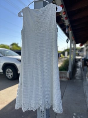 max studio dress small.Max Studio Off-White Lace Top - Size Small