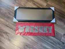 Unique Disney Picture Frame with Laser Cut Letters 26" x 9"