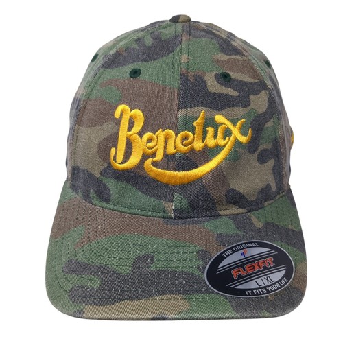 Benelux Fitted Baseball Cap Multicolor XL Embroidered Cap Flexfit By Yupoong