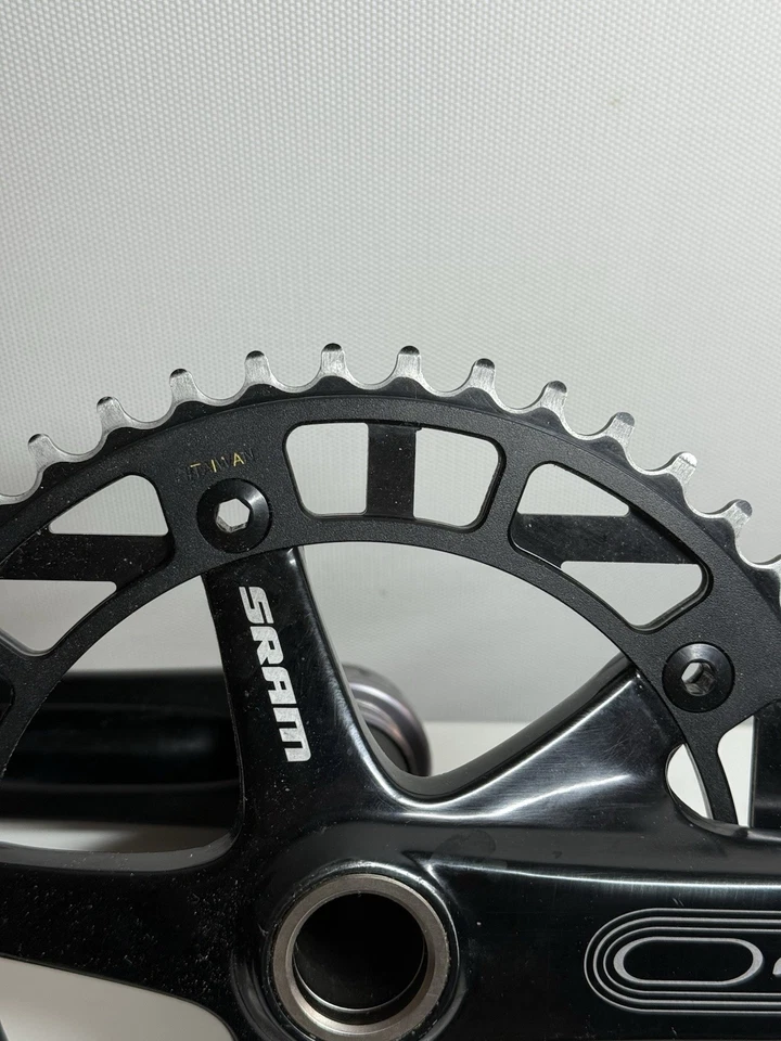 Кривошипная система Sram Omnium 165 мм измененная передняя звездочка 144bcd с фиксированными шатунами BB-трека - Изображение 3 из 4