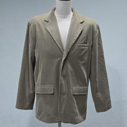 Pendleton Corduroy Jacket Blazer Sport Coat Mens Brown 3-Button Lined Size Large - Picture 2 of 10