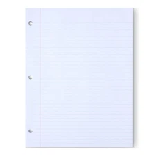 Amazon Basics Loose Leaf Paper, College Ruled, 150 Sheets, 11" x 8.5", 1 pack, W