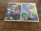Super Mario Galaxy 1 and 2 - Nintendo Wii Lot - CIB -Tested
