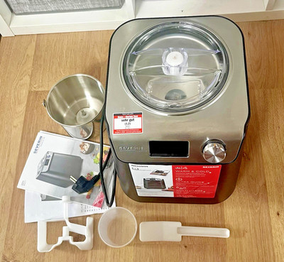 Severin EZ 7407 Eismaschine Joghurtbereiter 1.2 L 2in1 Neuwertig