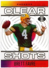 2021 Panini Illusions Clear Shots Acetate BRETT FAVRE #CS-11 Green Bay Packers
