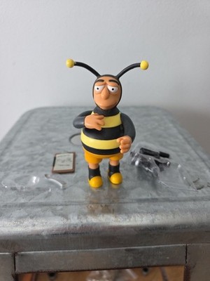 PLAYMATES INTERACTIVE THE SIMPSONS SERIES 5 BUMBLEBEE MAN TOY ACTION FIGURE WOS