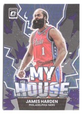 2022-23 Donruss Optic #5 James Harden My House Purple
