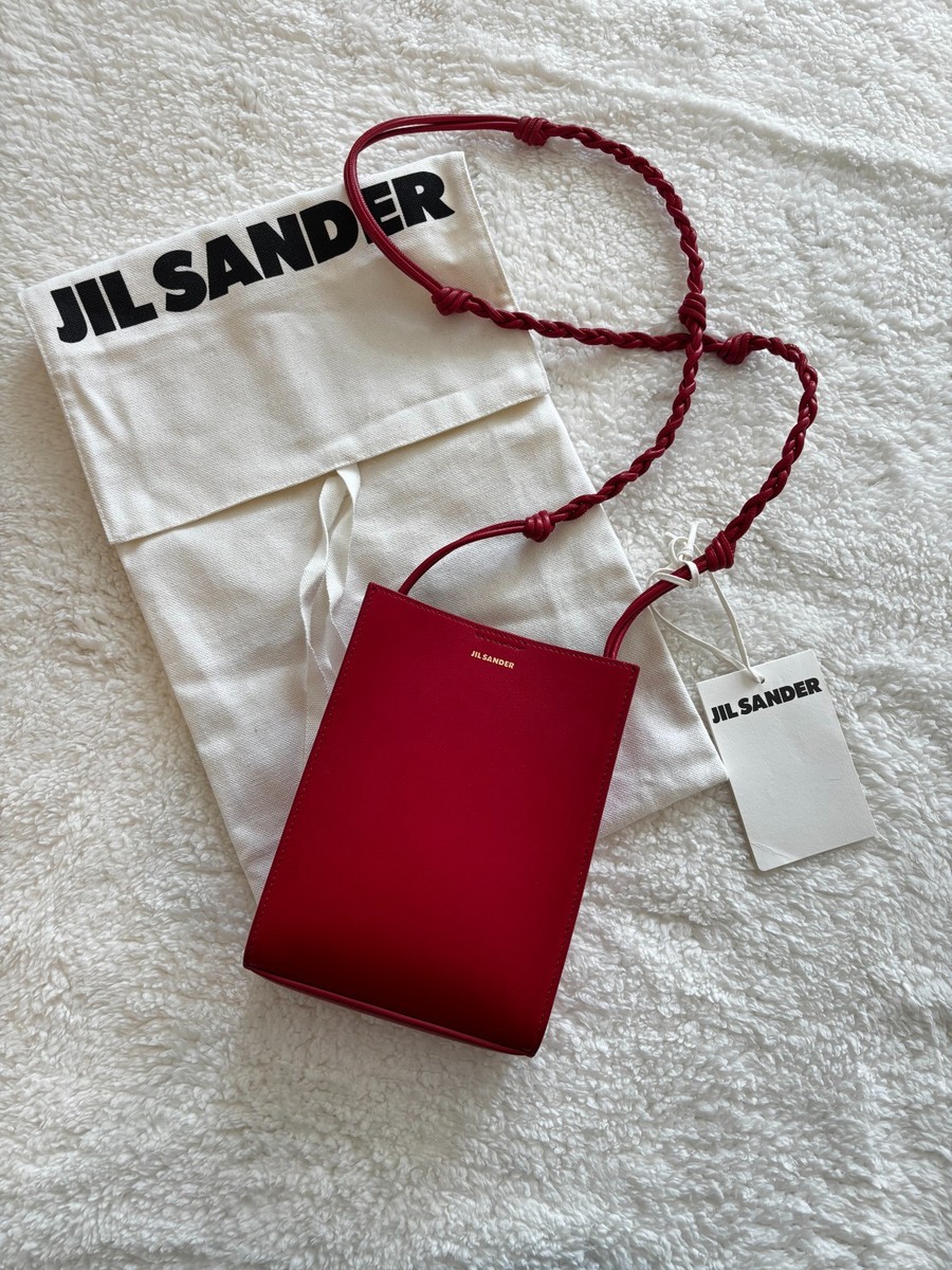 Jil Sander Tangle Small Bag in Red | eBay