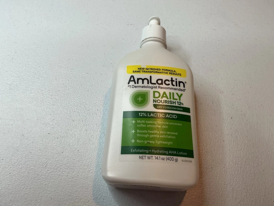 Loción hidratante AmLactin Daily Nourish 12 % ácido láctico 14,1 OZ Foto 3 de 4