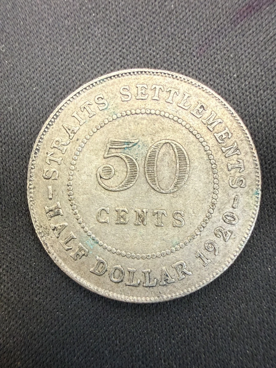 海峡殖民地50 美分| eBay