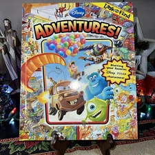 Disney Adventure Look and Find by Publications International Ltd. Staff...