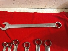 Snap-on Oexm360b 36mm Combination Wrench 12 Point Open End Chrome Finish Usa
