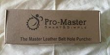 The Master Leather Belt Hole Puncher