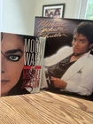 Thriller by Michael Jackson (Vinyl, 2007). Moon Walk book