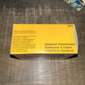 LEGO Castle: Samurai Swordsman (6013) Complete with Box