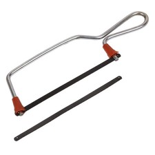 Image of Sealey Junior Hacksaw 150mm with Spare Blade Steel Construction S0527