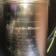 Franklin Electric 1 HP Complete Submersible Well PUMP 230v NEW 12GPM 2 WIRE