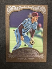 2012 Topps Gypsy Queen #258 Mike Schmidt Framed Gold Philadelphia Phillies