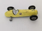 Vintage LESNEY Matchbox Yellow MASERATI 4CLT /1948  Racecar PARTS ONLY DAMAGED
