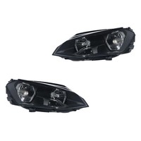 Hauptscheinwerfer-Set Links Rechts H15 Halogen Elektrisch Valeo FüR U.A. VW Golf