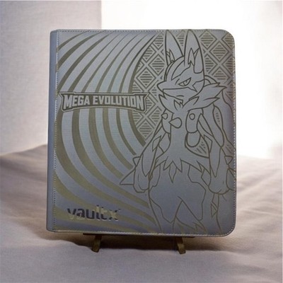 Vault x 12 Pocket  Binder 480Card Capacity Mega Evolution - Lucario