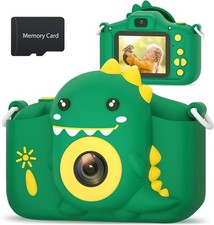 Hangrui Kids Camera 20MP Kids Digital Dual Lens Cameras with Silicone Case 2.0