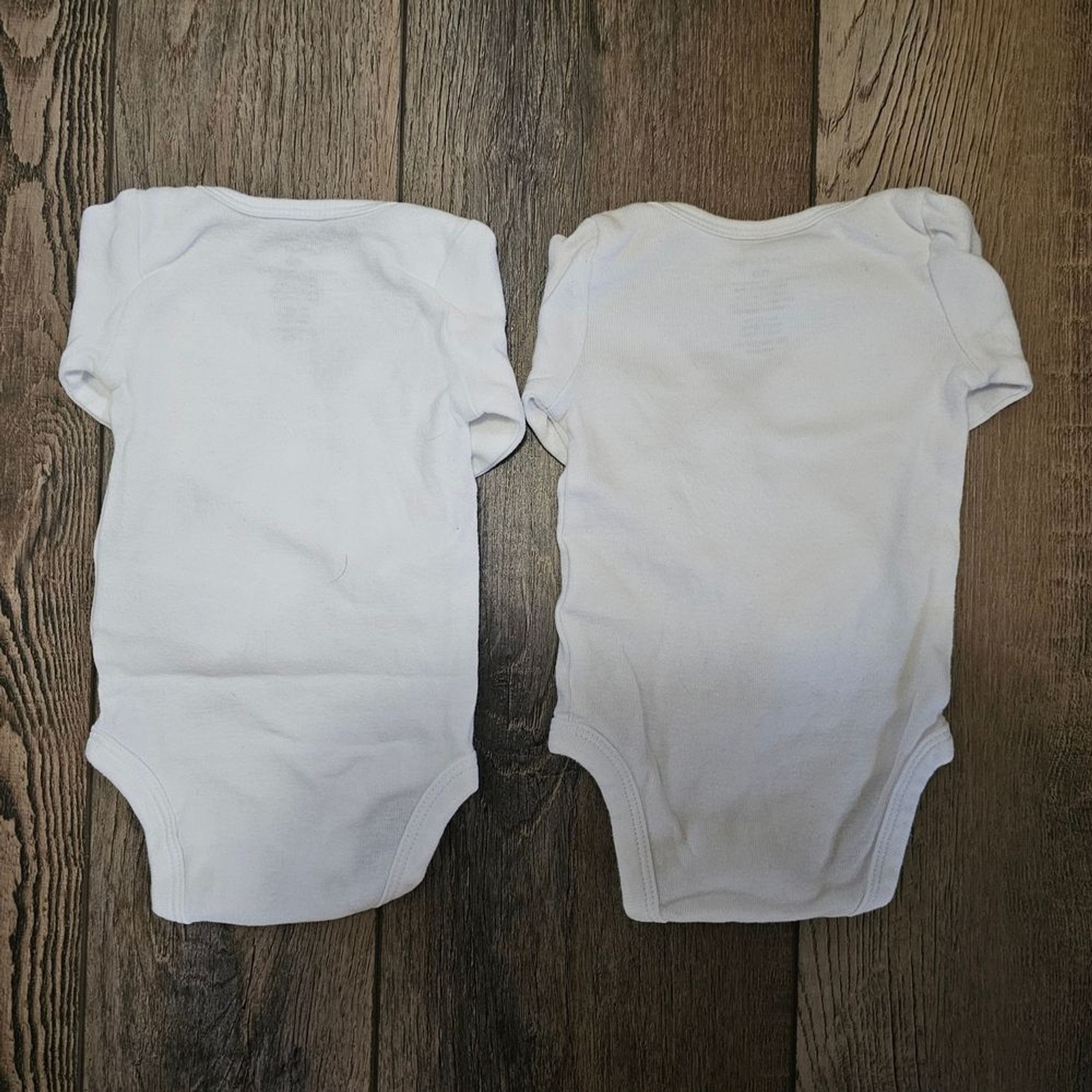 Carter's White Long Sleeve Bodysuit Set image 2