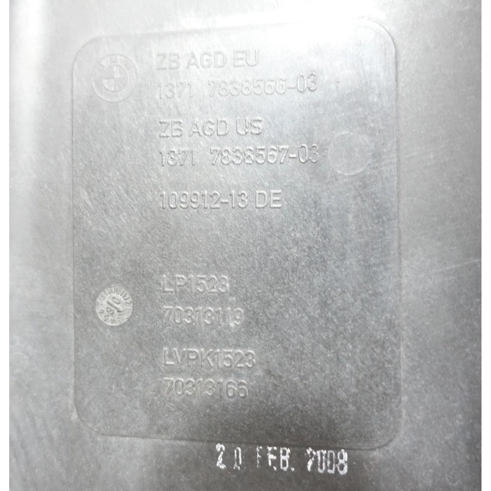 BMW E90 M3 S65 V8 2008-2010 Silenciador de carcasa de filtro de aire de fábrica OEM Foto 3 de 4