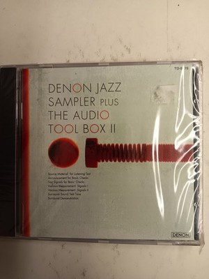 Various - Denon Jazz Sampler Plus The Audio Tool Box II CD 1994 Audiophile Denon