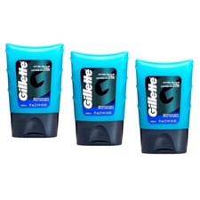 3 Pack Gillette After Shave Gel Sensitive Ski...