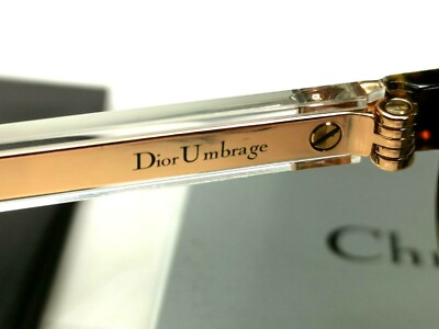 Authentic Dior Womens Sunglasses Round Umbrage Havana Brown  display picture 2