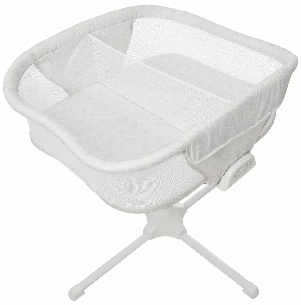 HALO Bassinest Twin Sleeper Double Bassinet Infant Baby Crib Sand Circle NEW