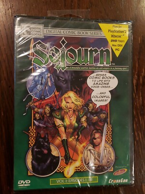 Sojourn Digital Comic Book Series DVD Vol 1 Episodes 1-6 Rare & OOP Intec NEW