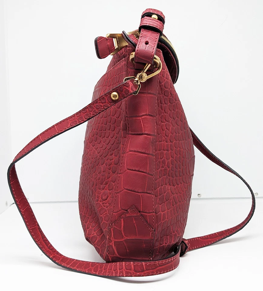 Bolso de Cuero Emporio Armani Italia Rojo Patrón Serpiente YEWL34 AHFF01 YG844 20136 Foto 4 de 4