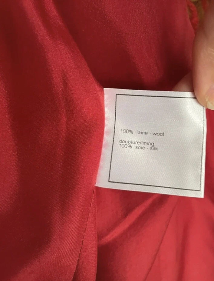 Giacca cintura Chanel tweed