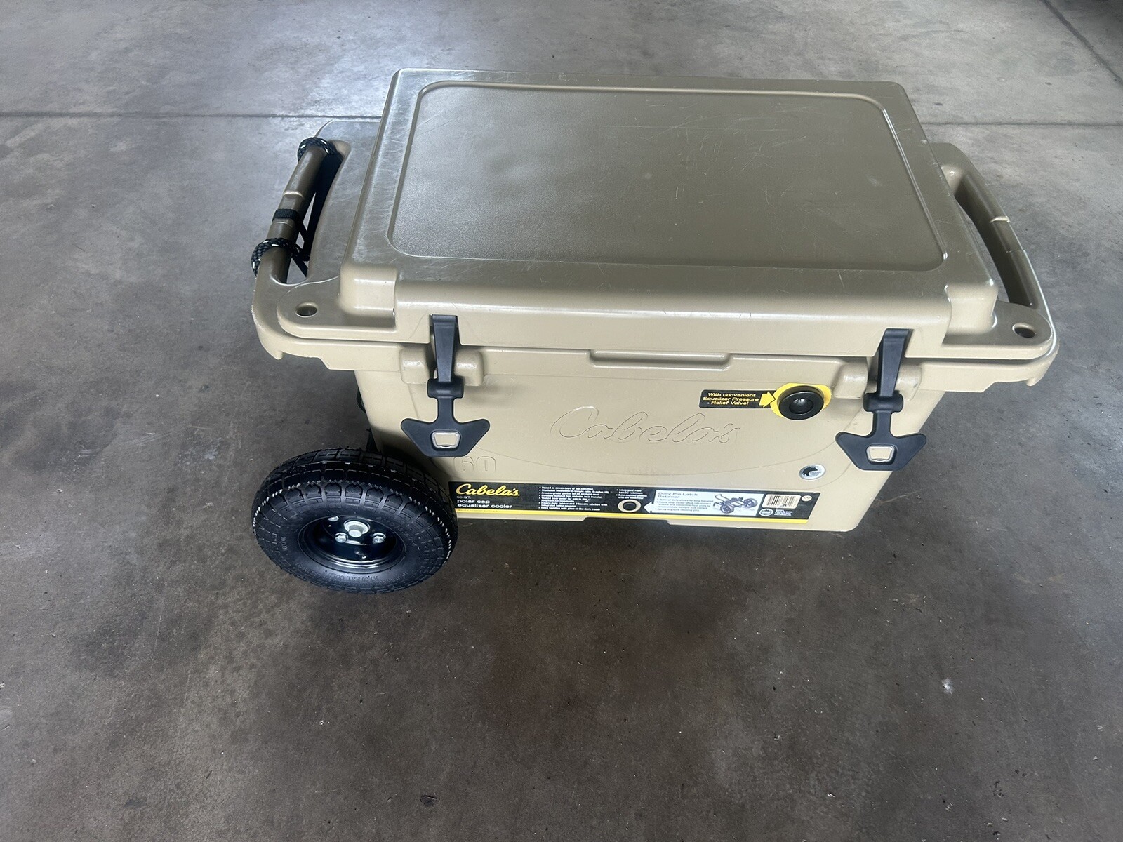 60 Wheel Tire Axle Kit--cooler Not Included