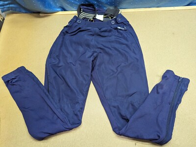 Bjorn Daehlie Trousers Mens Small Ski Pants Bib Cross Country Size Zip Suspender