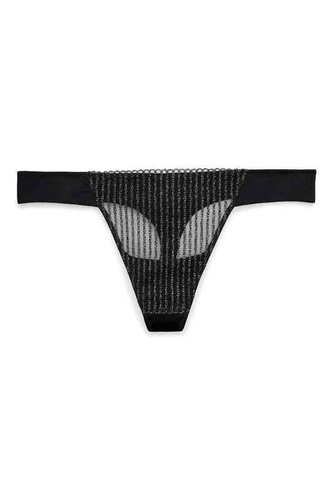 Natori Imperial Thong Style, Black Shine, M - 第 3/3 張圖片