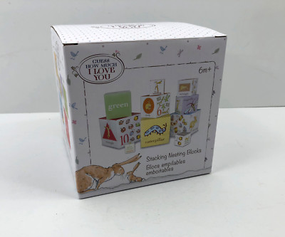 Stacking Blocks Guess How Much I Love You  6+ Mo's Preschool Learning Toy NEW