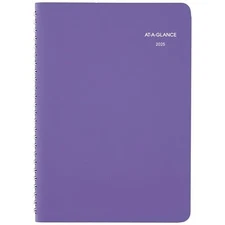 AT A GLANCE Beautiful Day 2025 2026 Weekly Monthly Planner Lavender Cover