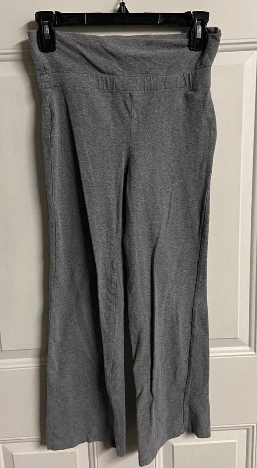Greendog Yoga Pants Girls Small Gray Flair Leg Stretchy Comfort Athleisure - Image 3 of 4